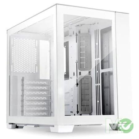 Lian Li Lian-Li O11D MINI -S 2 x 2.5 in.; 2 x 3.5 in. ATX-M-ATX & ITX Mini Computer Case with Tempered Glass; Snow White O11D MINI -S